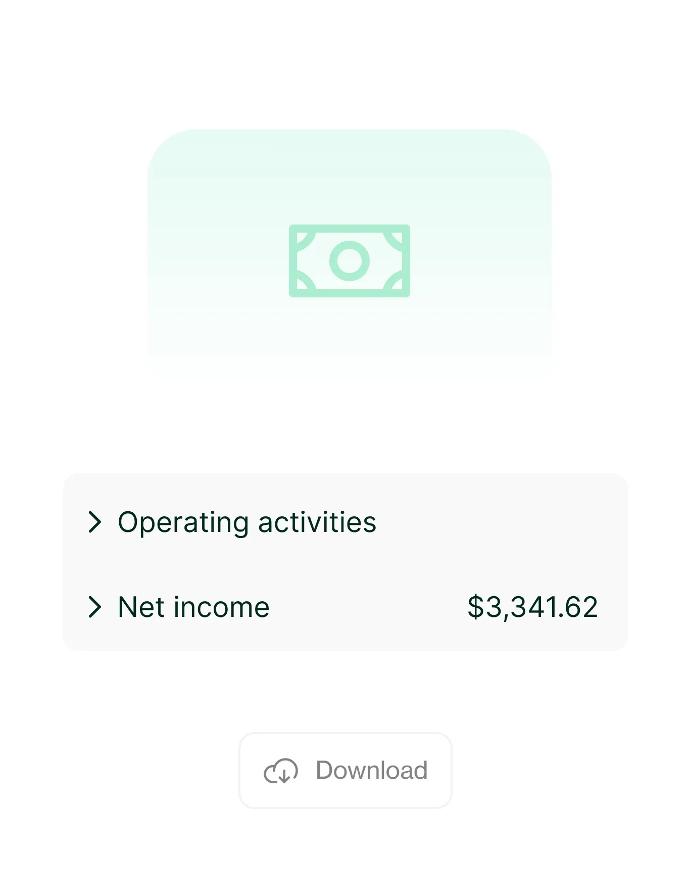 Cash flow statement